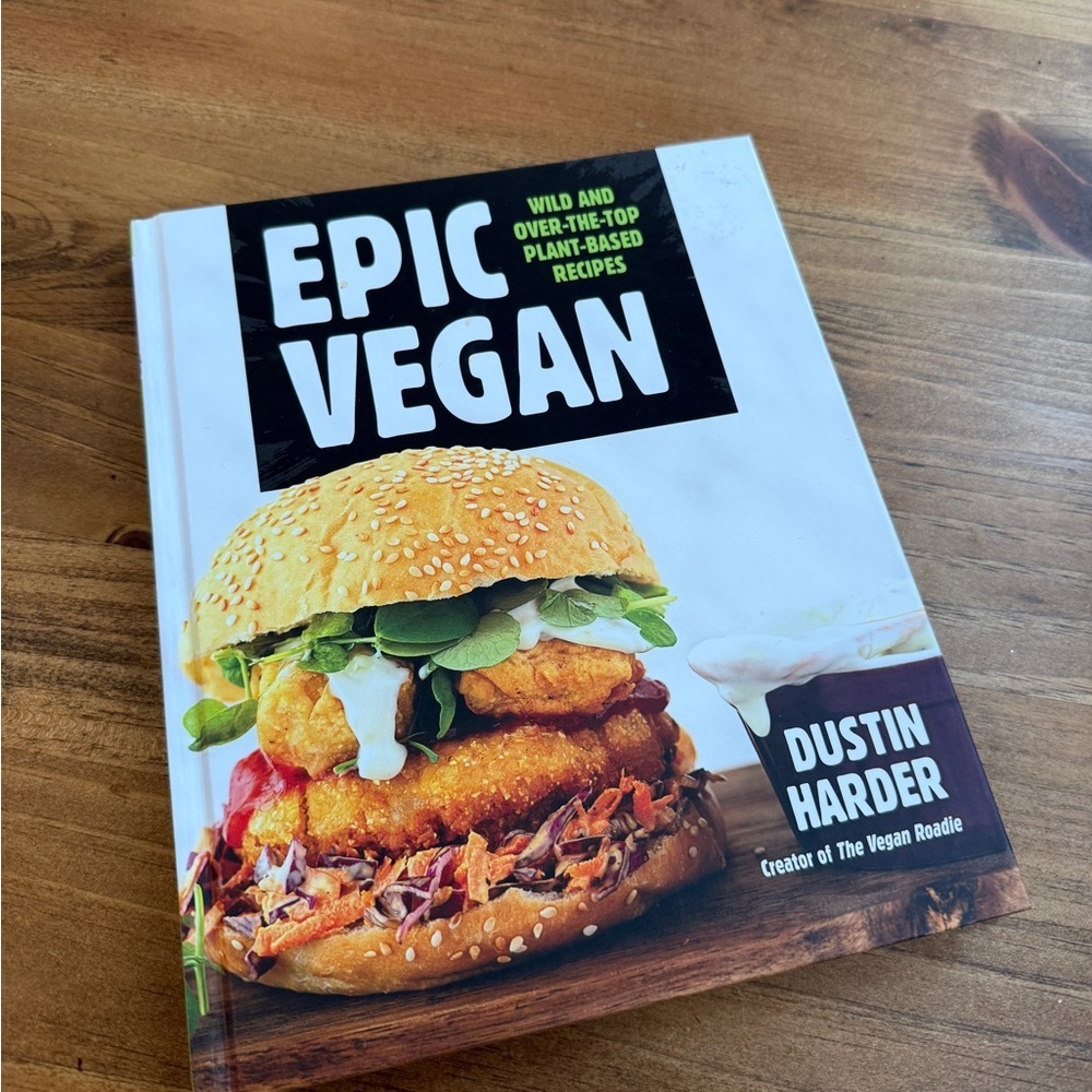 Epic Vegan Cookbook by - White Cover